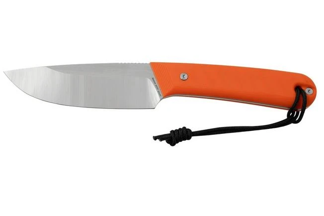 The James Brand The Hell Gap, Stainless + Orange G10 N107195-00 Fixed Knife 1 The James Brand The Hell Gap, Stainless + Orange G10 N107195-00 Fixed Knife