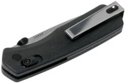 The James Brand The Carter, Black Micarta, Stainless Pocket Knife KN108143-00 11 The James Brand The Carter, Black Micarta, Stainless Pocket Knife KN108143-00 -The James Brand JAKN108143 00 04 the james brand