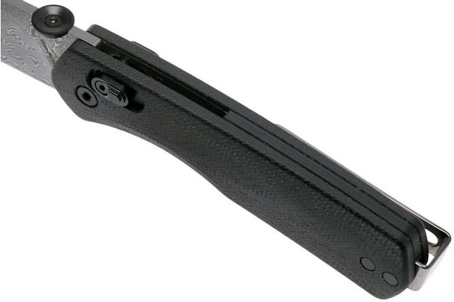 The James Brand The Carter, Black G10, Damascus Pocket Knife KN108147-00 7 The James Brand The Carter, Black G10, Damascus Pocket Knife KN108147-00 - Image 7