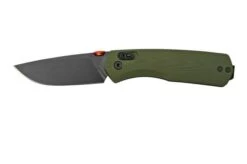 The James Brand The Carter OD Green G10 + Orange, Black Straight, JAKN108194-00 Pocket Knife