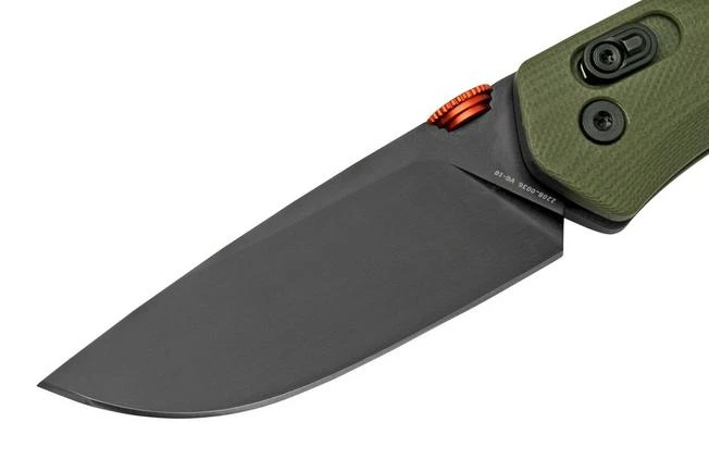The James Brand The Carter OD Green G10 + Orange, Black Straight, JAKN108194-00 Pocket Knife 3 The James Brand The Carter OD Green G10 + Orange, Black Straight, JAKN108194-00 Pocket Knife - Image 3