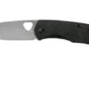 The James Brand Folsom KN102143-00 Black Micarta + Satin Pocket Knife