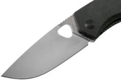 The James Brand Folsom KN102143-00 Black Micarta + Satin Pocket Knife -The James Brand JAKN112143 00 03 the james brand