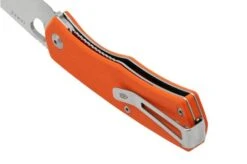 The James Brand The Folsom, Orange G10, Satin Pocket Knife 9 The James Brand The Folsom, Orange G10, Satin Pocket Knife -The James Brand JAKN112188 00 04 jamesbrand