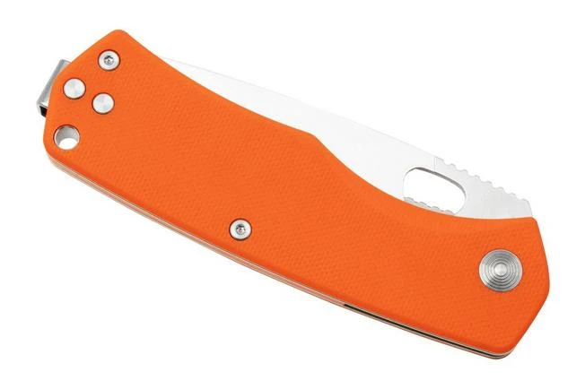 The James Brand The Folsom, Orange G10, Satin Pocket Knife 6 The James Brand The Folsom, Orange G10, Satin Pocket Knife - Image 6