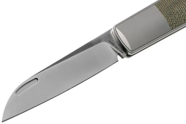 The James Brand The Wayland, OD Green Micarta, Stainless KN115127-00 Pocket Knife 3 The James Brand The Wayland, OD Green Micarta, Stainless KN115127-00 Pocket Knife - Image 3