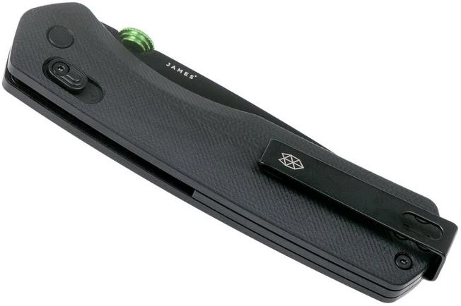 The James Brand The Carter XL, Black G10, Black Pocket Knife JAKN116113-00 4 The James Brand The Carter XL, Black G10, Black Pocket Knife JAKN116113-00 - Image 4