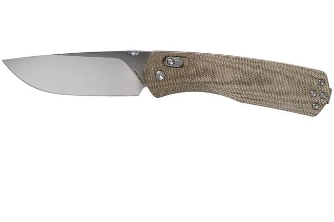 The James Brand The Carter XL, OD Green Micarta, Stainless Pocket Knife JAKN116127-00 1 The James Brand The Carter XL, OD Green Micarta, Stainless Pocket Knife JAKN116127-00