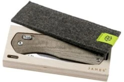 The James Brand The Carter XL, OD Green Micarta, Stainless Pocket Knife JAKN116127-00 15 The James Brand The Carter XL, OD Green Micarta, Stainless Pocket Knife JAKN116127-00 -The James Brand JAKN116127 00 08 the james brand