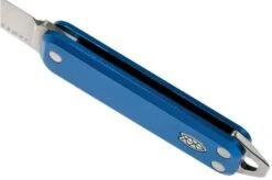 The James Brand Elko Satin + Cerulean Aluminum KN117102-00 Pocket Knife -The James Brand JAKN117102 00 03 the james brand