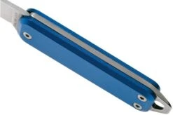 The James Brand Elko Satin + Cerulean Aluminum KN117102-00 Pocket Knife -The James Brand JAKN117102 00 04 the james brand