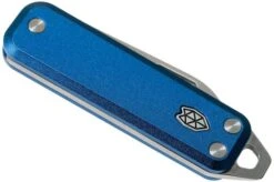 The James Brand Elko Satin + Cerulean Aluminum KN117102-00 Pocket Knife -The James Brand JAKN117102 00 05 the james brand