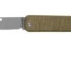 The James Brand Elko Satin + OD Green Micarta KN117127-00 Pocket Knife