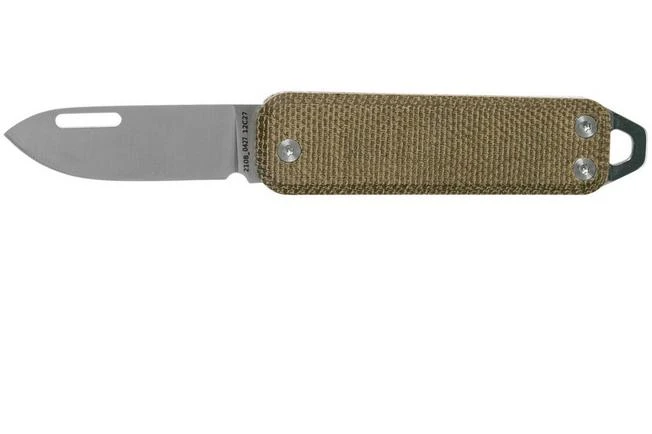 The James Brand Elko Satin + OD Green Micarta KN117127-00 Pocket Knife 1 The James Brand Elko Satin + OD Green Micarta KN117127-00 Pocket Knife