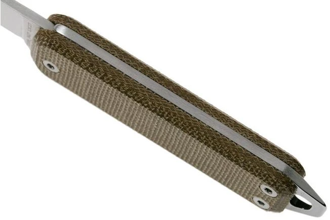 The James Brand Elko Satin + OD Green Micarta KN117127-00 Pocket Knife 4 The James Brand Elko Satin + OD Green Micarta KN117127-00 Pocket Knife - Image 4