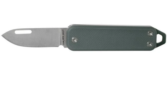 The James Brand Elko Satin + Primer Grey G10 KN117139-00 Pocket Knife 1 The James Brand Elko Satin + Primer Grey G10 KN117139-00 Pocket Knife