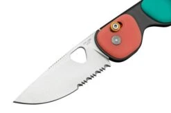 The James Brand The Redstone, Coral Turquoise + Satin, Serrated, Pocket Knife 9 The James Brand The Redstone, Coral Turquoise + Satin, Serrated, Pocket Knife -The James Brand JAKN118161 01 03 jamesbrand