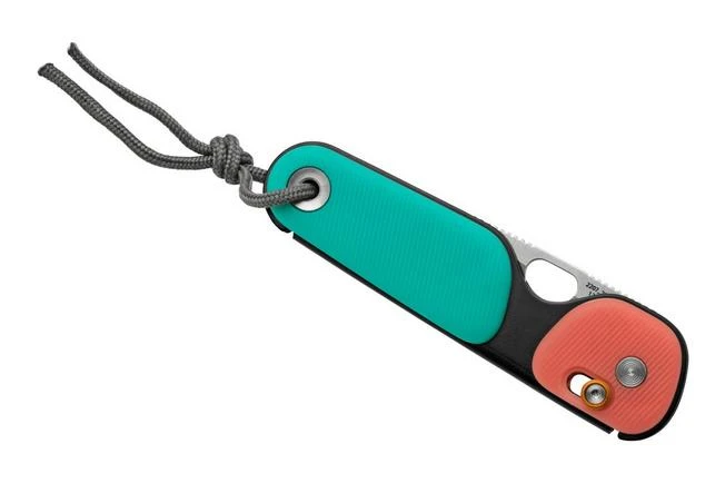 The James Brand The Redstone, Coral Turquoise + Satin, Serrated, Pocket Knife 6 The James Brand The Redstone, Coral Turquoise + Satin, Serrated, Pocket Knife - Image 6