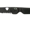 The James Brand The Redstone, Black + Black, Serrated, Pocket Knife