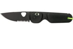 The James Brand The Redstone, Black + Black, Serrated, Pocket Knife