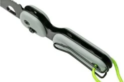 The James Brand The Redstone Primer Gray, Black Serrated KN118170-01 Pocket Knife -The James Brand JAKN118170 01 08 james