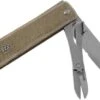 The James Brand Ellis Scissors, Stainless, OD Green, Micarta Pocket Knife