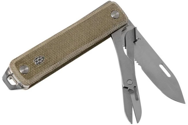 The James Brand Ellis Scissors, Stainless, OD Green, Micarta Pocket Knife 1 The James Brand Ellis Scissors, Stainless, OD Green, Micarta Pocket Knife