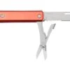 The James Brand The Ellis Scissors, Coral, Aluminum Serrated, Pocket Knife