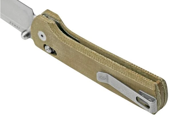 The James Brand The Kline OD Green Stainless Micarta JAKN120127-00 Pocket Knife 4 The James Brand The Kline OD Green Stainless Micarta JAKN120127-00 Pocket Knife - Image 4