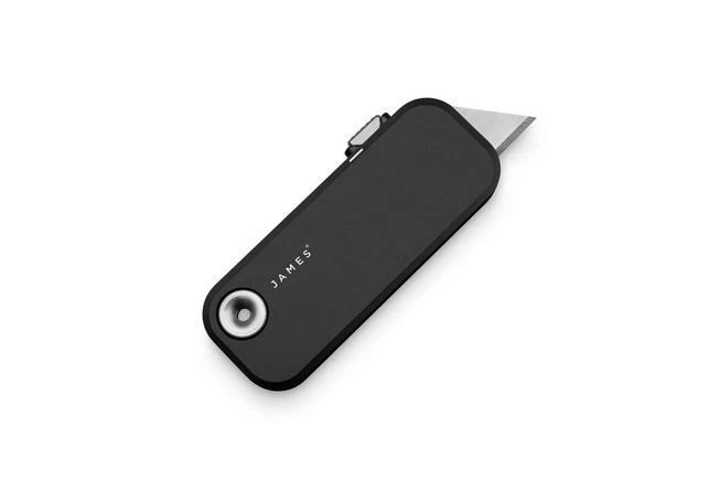 The James Brand The Palmer, Black Aluminum, Black KN121100-00 Utility Knife 1 The James Brand The Palmer, Black Aluminum, Black KN121100-00 Utility Knife