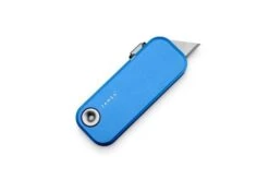 The James Brand The Palmer, Cerulean Aluminum, Yellow KN121181-00 Utility Knife
