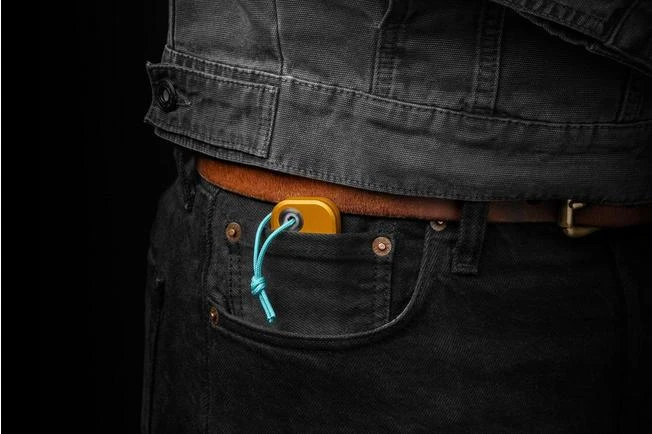 The James Brand The Palmer, Canary Aluminum, Turquoise KN121183-00 Utility Knife 4 The James Brand The Palmer, Canary Aluminum, Turquoise KN121183-00 Utility Knife - Image 4