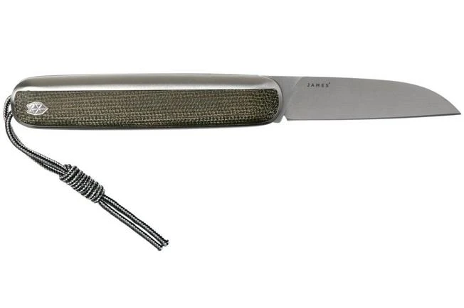 The James Brand The Pike, OD Green Micarta KN110127-00 Pocket Knife 2 The James Brand The Pike, OD Green Micarta KN110127-00 Pocket Knife - Image 2