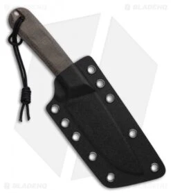 James Brand Hell Gap Fixed Blade Knife OD Green Micarta (3.6" Satin) -The James Brand James Brand Hell Gap Fixed Blade Knife OD Green Micarta 3.6in Stonewash BHQ 96971 LS