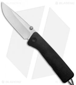 James Brand The Barnes Frame Lock Knife Checkered Black Titanium (3.5" Two-Tone)
