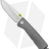 James Brand The Barnes Frame Lock Knife Checkered Titanium (3.5" Two-Tone)