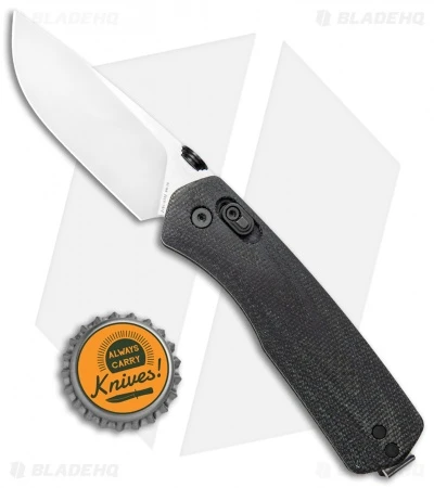James Brand The Carter Ambi-Slider Lock Knife Black Micarta (2.8" Satin) 5 James Brand The Carter Ambi-Slider Lock Knife Black Micarta (2.8" Satin) - Image 5