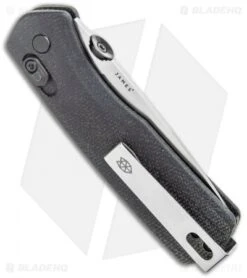 James Brand The Carter Ambi-Slider Lock Knife Black Micarta (2.8" Satin) 8 James Brand The Carter Ambi-Slider Lock Knife Black Micarta (2.8" Satin) -The James Brand James Brand The Carter Ambi Silder Black Micarta Satin KN108143 00 BHQ 121591 jr side