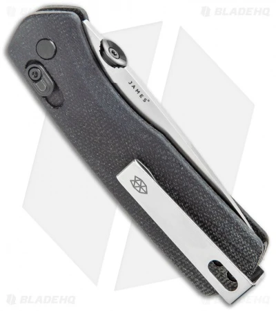 James Brand The Carter Ambi-Slider Lock Knife Black Micarta (2.8" Satin) 3 James Brand The Carter Ambi-Slider Lock Knife Black Micarta (2.8" Satin) - Image 3