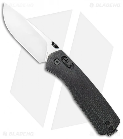 James Brand The Carter Ambi-Slider Lock Knife Black Micarta (2.8" Satin) 1 James Brand The Carter Ambi-Slider Lock Knife Black Micarta (2.8" Satin)