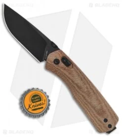 James Brand The Carter Ambi-Slider Knife Tan Micarta (2.8" Black) 7 James Brand The Carter Ambi-Slider Knife Tan Micarta (2.8" Black) -The James Brand James Brand The Carter Ambi Slider Brown Micarta Black KN108140 00 BHQ 100456 jr bottlecap