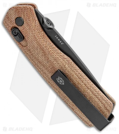 James Brand The Carter Ambi-Slider Knife Tan Micarta (2.8" Black) 3 James Brand The Carter Ambi-Slider Knife Tan Micarta (2.8" Black) - Image 3