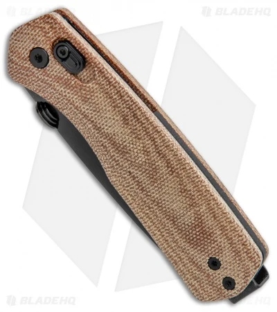 James Brand The Carter Ambi-Slider Knife Tan Micarta (2.8" Black) 2 James Brand The Carter Ambi-Slider Knife Tan Micarta (2.8" Black) - Image 2