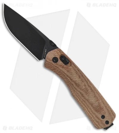 James Brand The Carter Ambi-Slider Knife Tan Micarta (2.8" Black) 1 James Brand The Carter Ambi-Slider Knife Tan Micarta (2.8" Black)