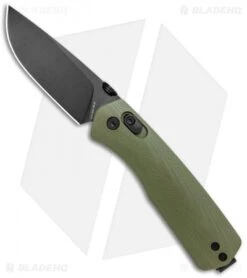 James Brand The Carter Ambi-Slider Knife OD Green G-10 (2.8" Black)