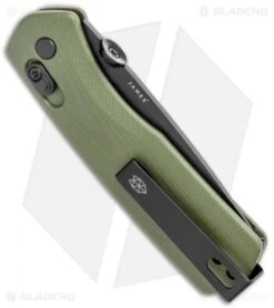James Brand The Carter Ambi-Slider Knife OD Green G-10 (2.8" Black) 8 James Brand The Carter Ambi-Slider Knife OD Green G-10 (2.8" Black) -The James Brand James Brand The Carter Ambi Slider OD Green G 10 Black KN108119 00 BHQ 121590 jr side