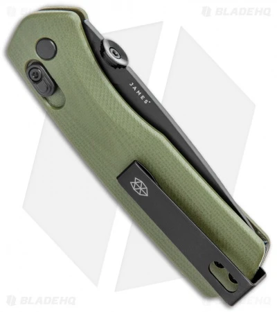 James Brand The Carter Ambi-Slider Knife OD Green G-10 (2.8" Black) 3 James Brand The Carter Ambi-Slider Knife OD Green G-10 (2.8" Black) - Image 3