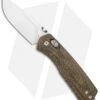 James Brand The Carter Ambi-Slider Knife OD Green Micarta (2.8" Satin)
