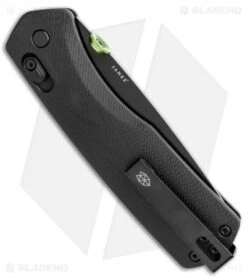 James Brand The Carter XL Ambi-Slider Knife Black G-10 (3.25" Black) -The James Brand James Brand The Carter XL Ambi Slider Black G 10 Black BHQ 137971 jr side