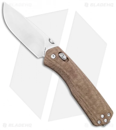 James Brand The Carter XL Ambi-Slider Knife OD Green Micarta (3.25" Satin) 1 James Brand The Carter XL Ambi-Slider Knife OD Green Micarta (3.25" Satin)